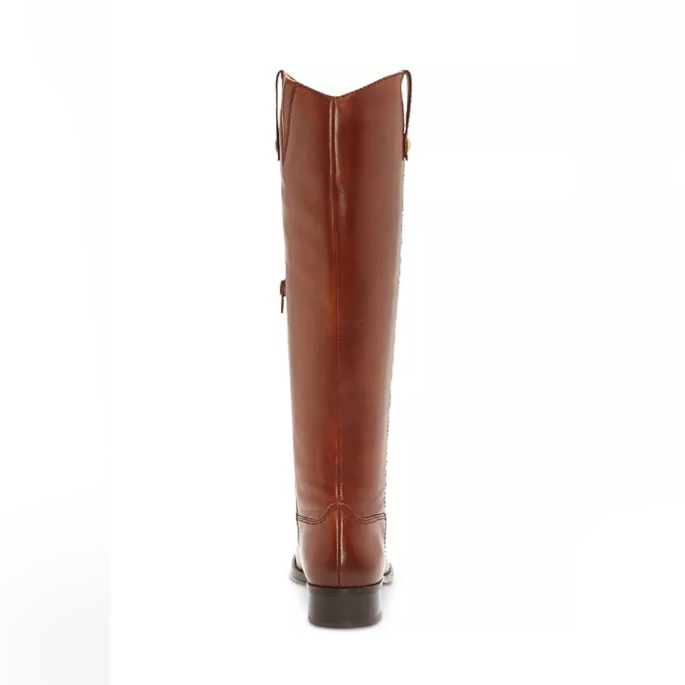 I.N.C. International Concepts Fawne Cognac Leather Knee High Riding Boots (NIB) - Picture 6 of 13